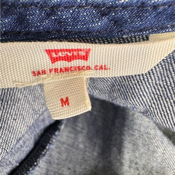 Levi's Kaede Linen Cotton Blend Romper Size Medium NWT - Picture 5 of 11